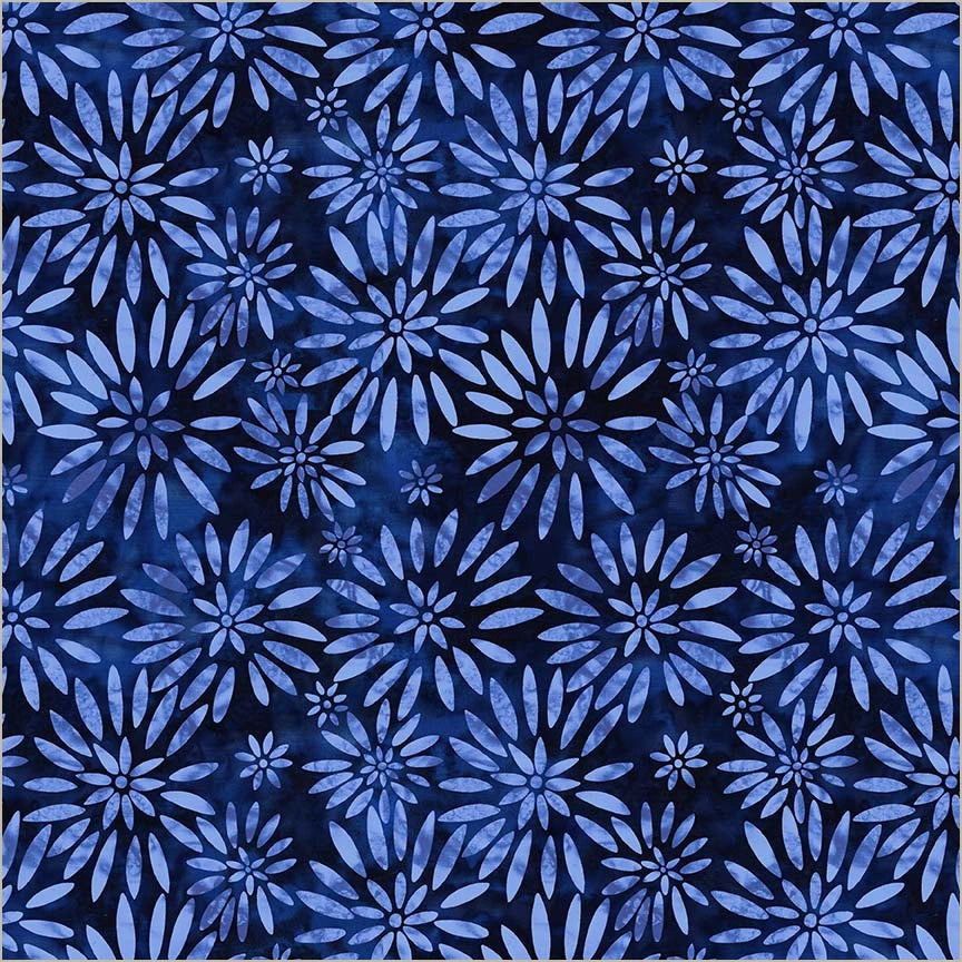 BeColourful Indigo 108" Wide 3 Yard Quilt Fabric Back Pack - image 1 - wide quilt backing fabric for longarm quilting