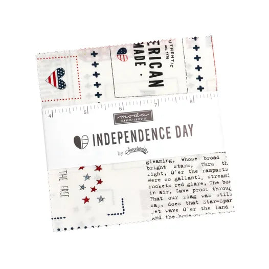 Independence Day Charm Pack - image 1 - quilting supply from Quilted Joy