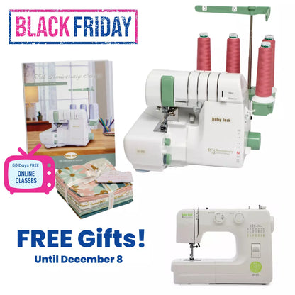 Baby Lock 55th Anniversary Limited Edition Serger with FREE Bundle