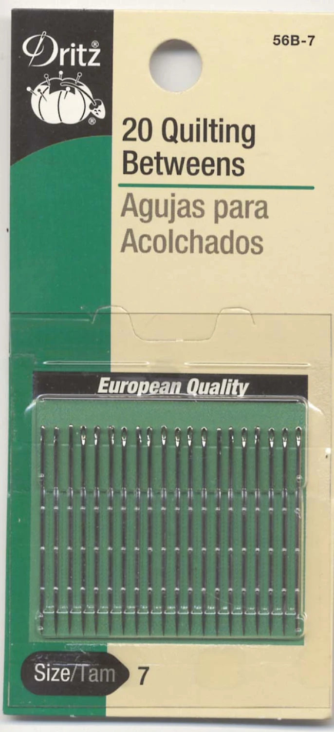 Dritz Between / Quilting Needles Size 7 20ct