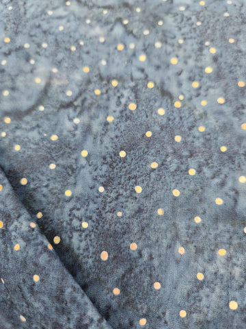 Canyon Mist Dots Batik Fabric Yardage