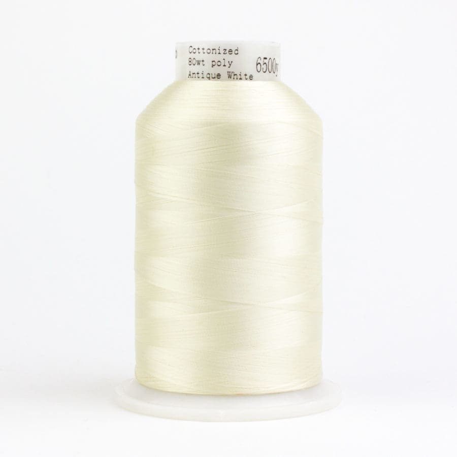 White Thread Top DecoBob Thread - 112 Antique White – Quilted Joy