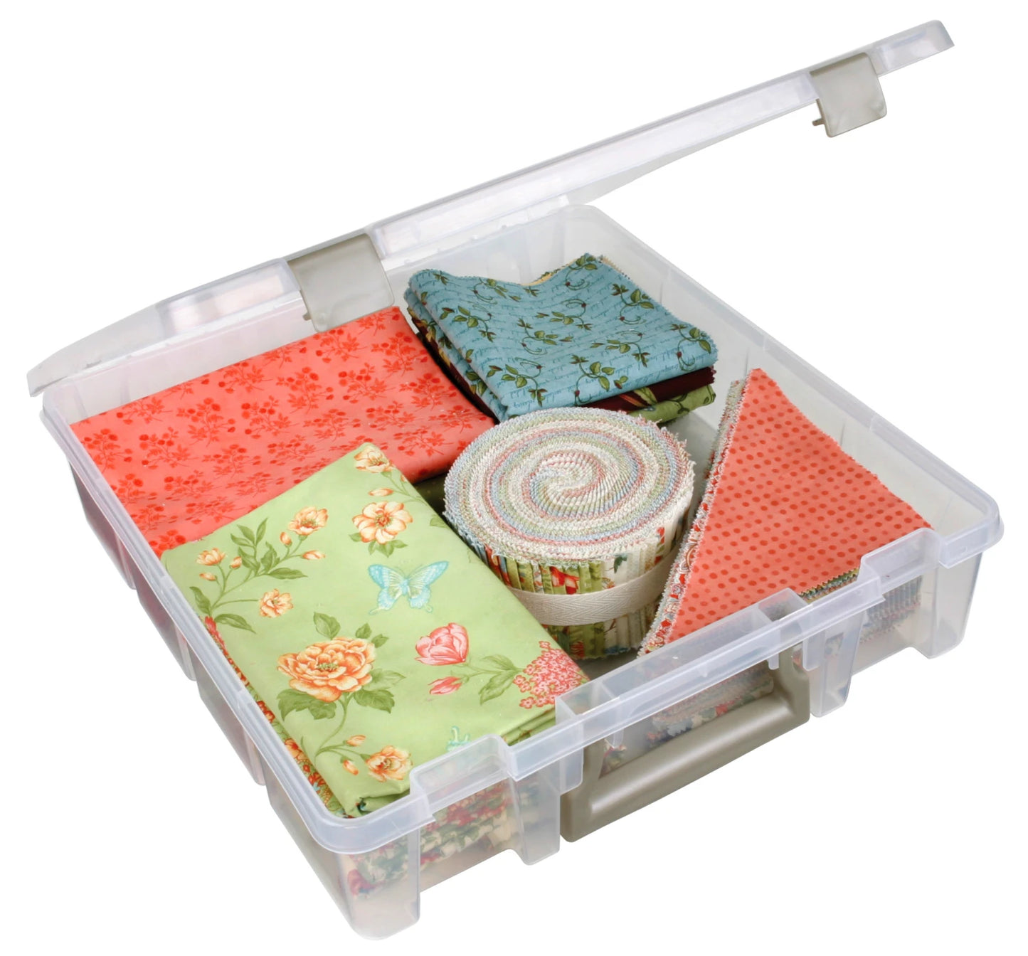 Single Compartment Super Satchel Box Clear