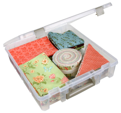 Single Compartment Super Satchel Box Clear