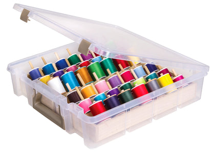 Single Compartment Super Satchel Box Clear