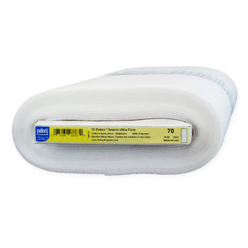 10 Yard Bolt of Peltex Sew-In Stabilizer Pellon White 20in Wide Full Bolt - quilting supply from Quilted Joy