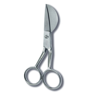 Famore 4-1/2in Mini Duckbill Applique Scissors - image 1 - fabric cutting scissors for quilting