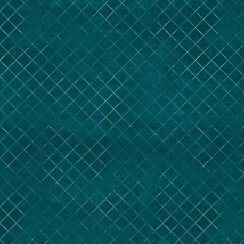 Trellis Dark Teal 108" Wide Quilt Backing Fabric