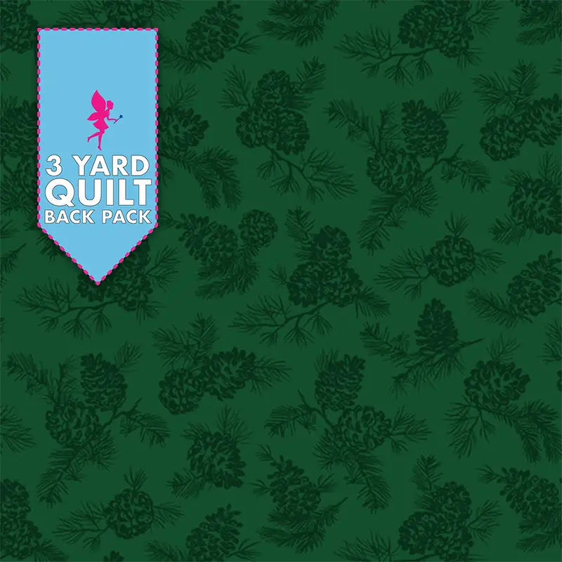 Spruce 108" Wide 3 Yard Quilt Back Pack Product Photo