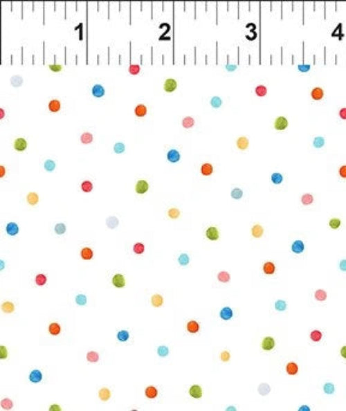 On the Go Multi Dots Fabric Yardage