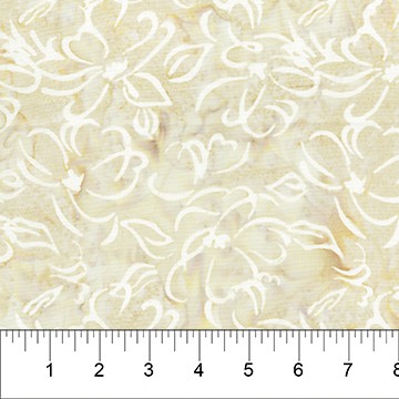 Banyan Classics Beige Flowers Fabric Yardage