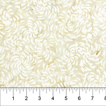 Banyan Classics Beige Flowers Fabric Yardage