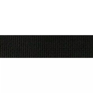 Black Polypro Webbing 1" Wide