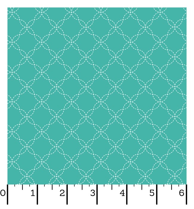 Ruler Kimberbell Basics Lattice Navy Fabric Yardage