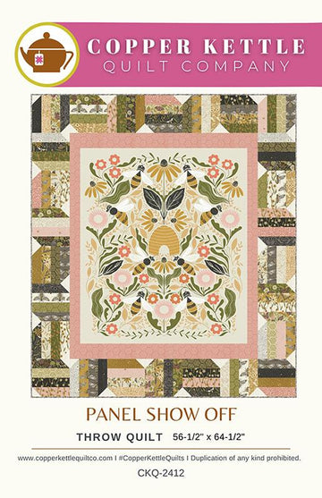 Panel Show Off Quilt Pattern - image 1 - quilting pattern with step-by-step instructions