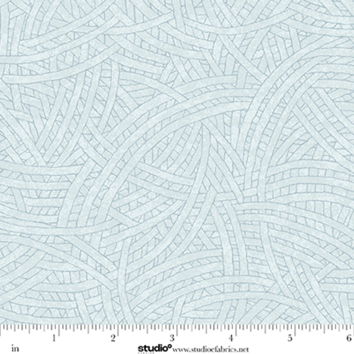 Tangled Powder Blue Fabric Yardage - quilt fabric for sewing and quilting projects