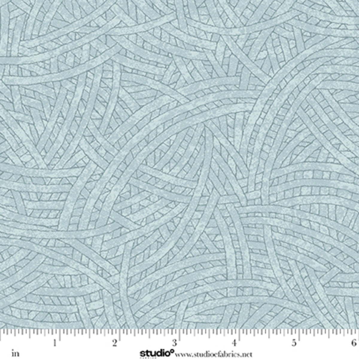 Tangled Cerulean Fabric Yardage - quilt fabric for sewing and quilting projects