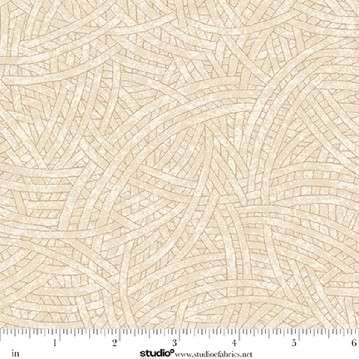 Tangled Dusty Taupe Fabric Yardage - quilt fabric for sewing and quilting projects