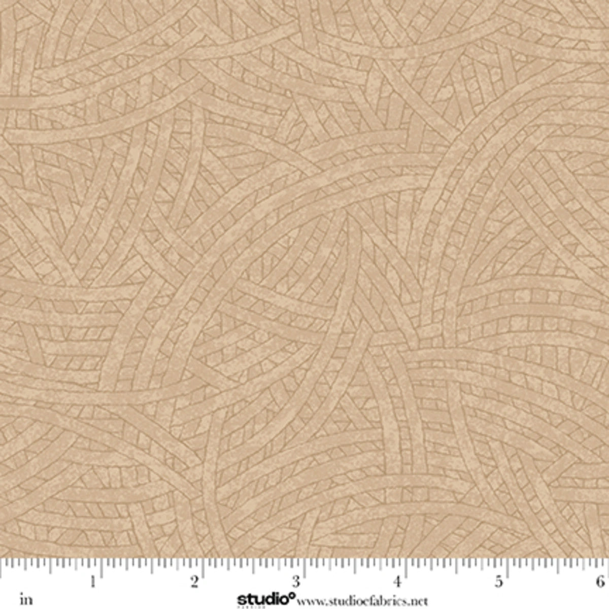 Tangled Cafe a u Lait Fabric Yardage - quilt fabric for sewing and quilting projects