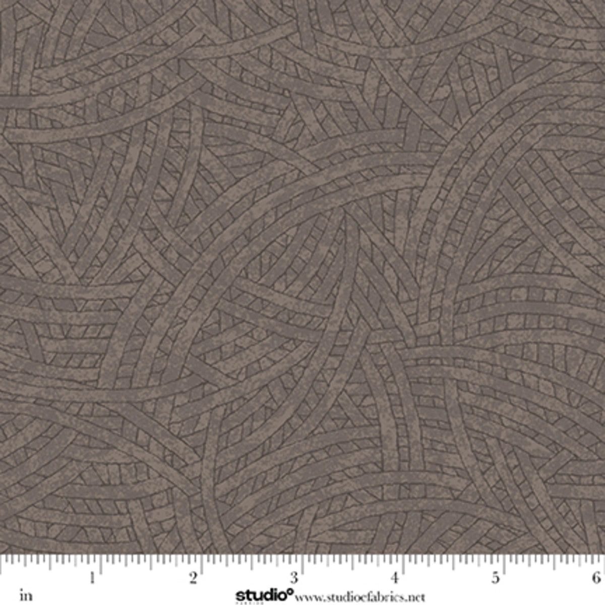 Tangled Slate Peat Fabric Yardage - quilt fabric for sewing and quilting projects
