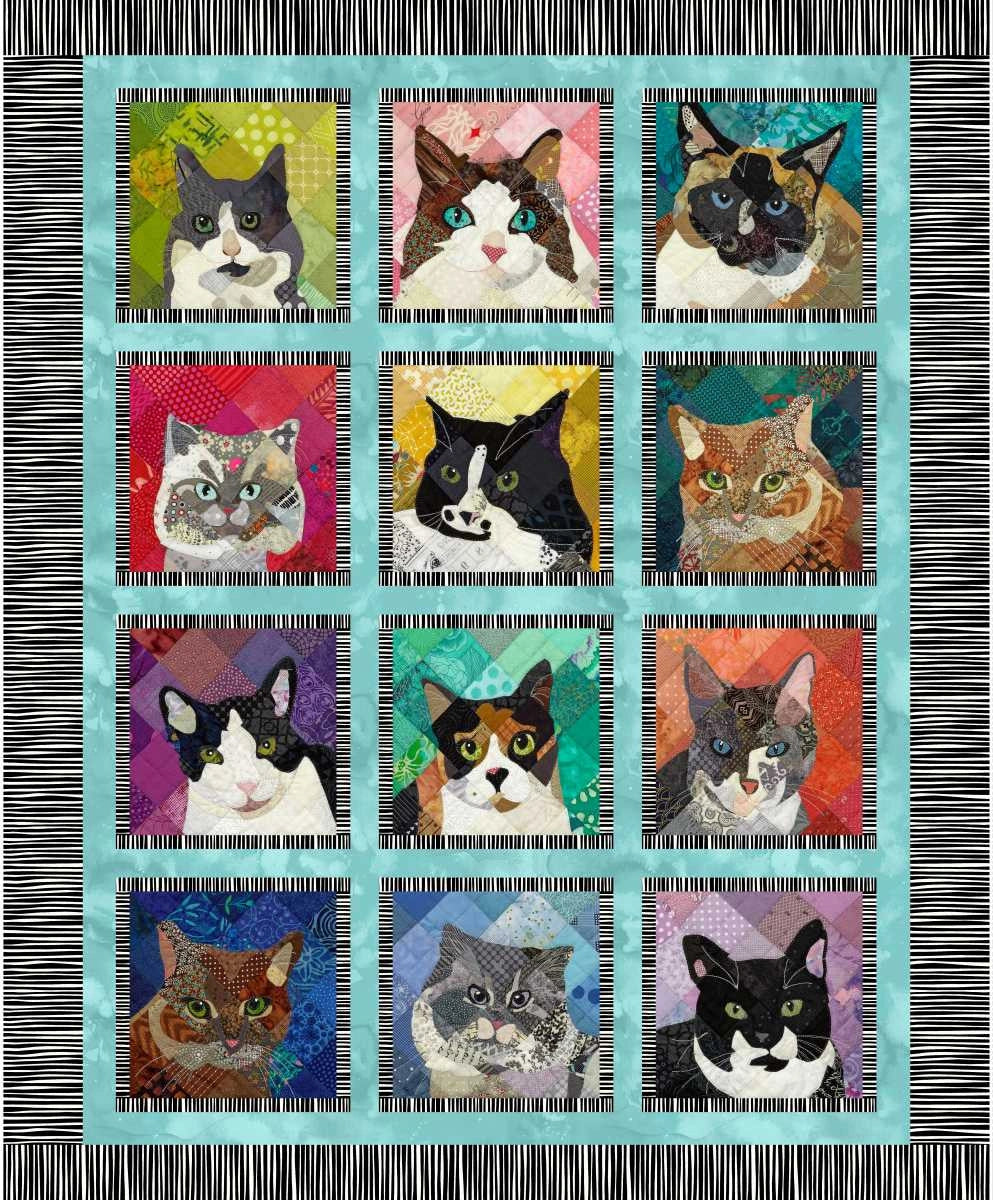 Meow Mix Multi Panel at Quilted Joy