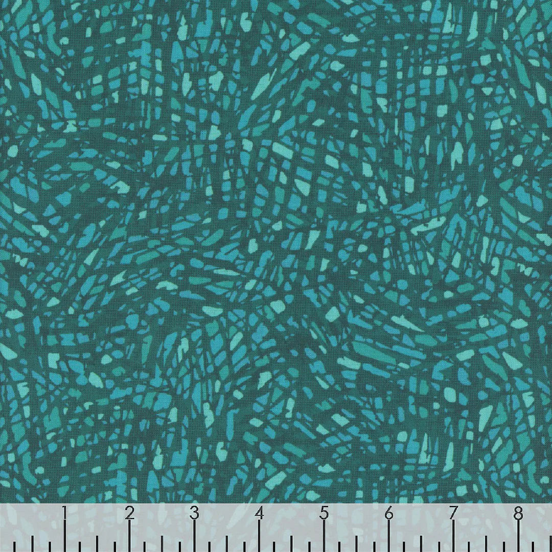 Colour Prism Turquoise Fabric Yardage – Quilted Joy