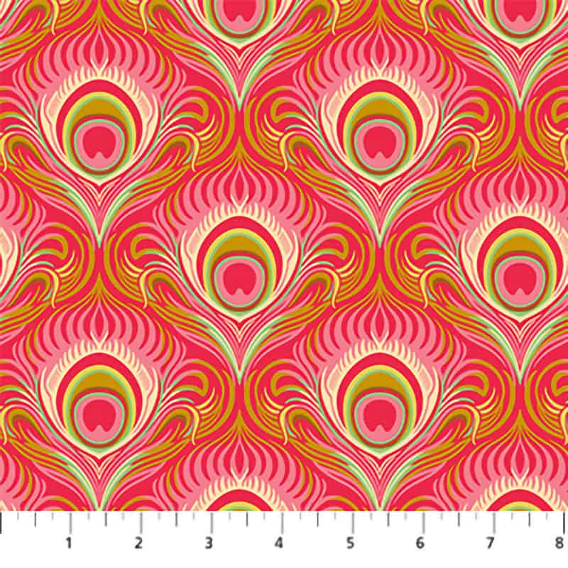 Wild Abandon Raspberry Rogue & Seduction Fabric Yardage