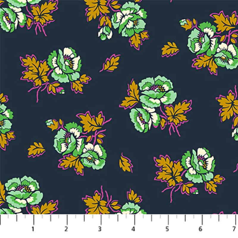 Wild Abandon Midnight Unbound Fabric Yardage