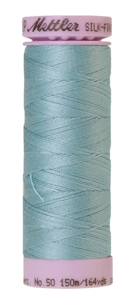 Mettler Cotton Silk Finish 50wt 150m Rough Sea