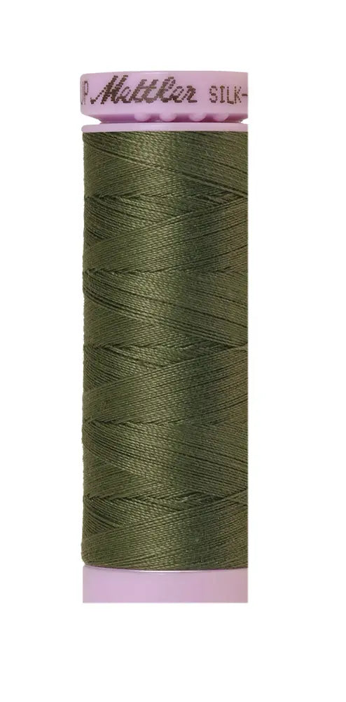 Mettler Cotton Silk Finish 50wt 150m Burnt Olive