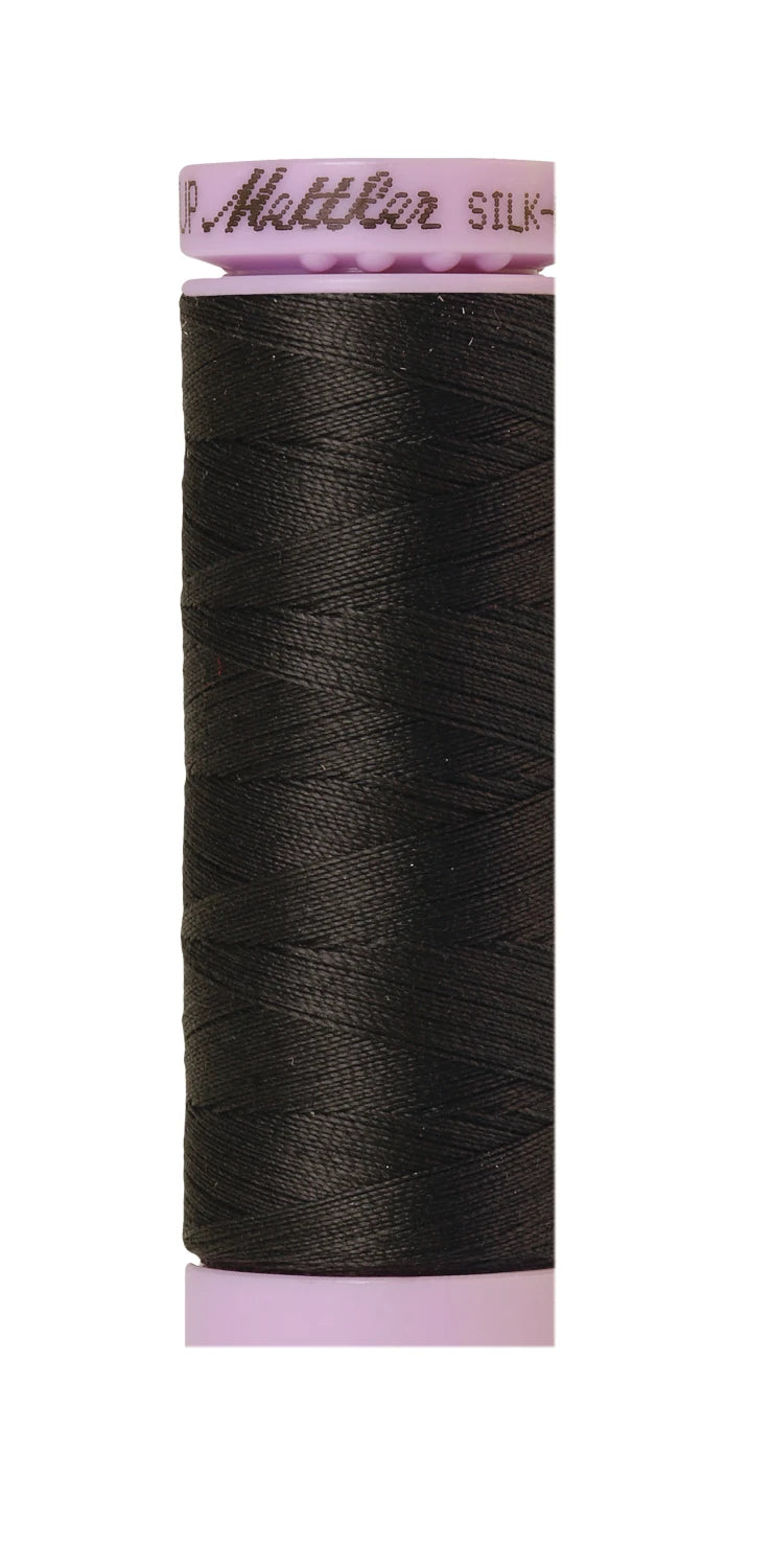 Mettler Cotton Silk Finish 50wt 150m Charcoal