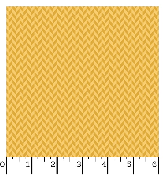 Ruler Kimberbell Basics Herringbone Sunshine Fabric Yardage