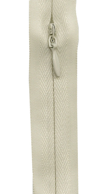 Make-A-Zipper Invisible Beige 4.5Yard 12 Zipper Pulls
