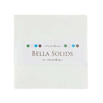 Bella Solids White Charm Pack
