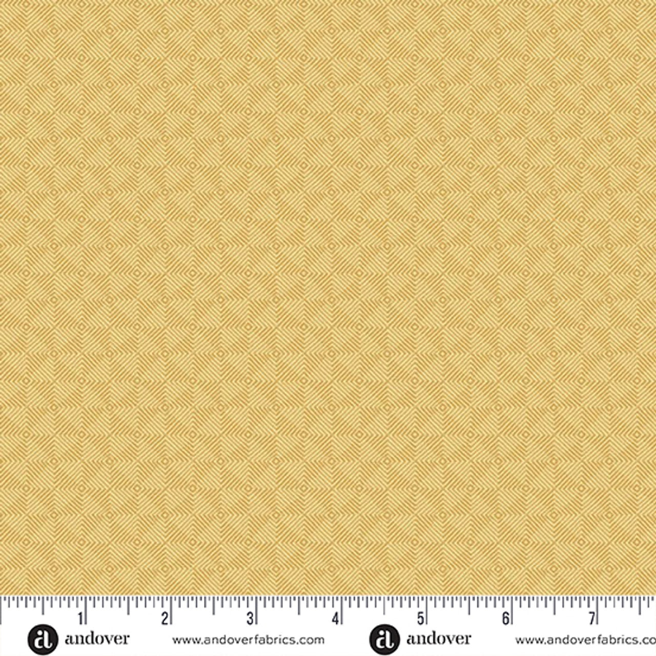 Square Dance Butternut Fabric Yardage