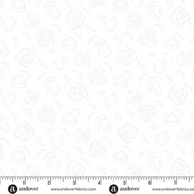 Simply Light Berry Ripple Fabric Yardage