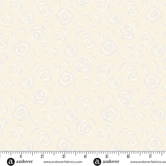 Simply Light Latte Ripple warm neutral tonal cotton fabric yardage