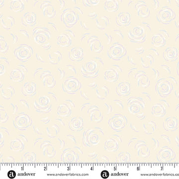 Simply Light Latte Ripple warm neutral tonal cotton fabric yardage