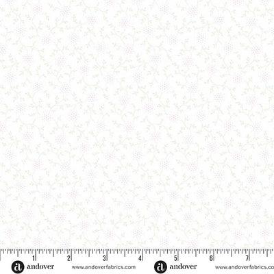 Simply Light Berry Arbor Fabric Yardage