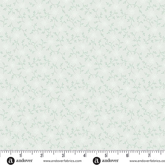 Simply Light Sage Arbor green tonal cotton fabric yardage