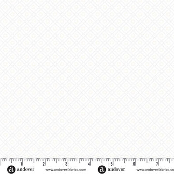 Simply Light Silver Criss Cross tonal cotton fabric yardage