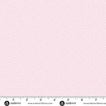 Simply Light Berry Orbital pink tonal cotton fabric yardage