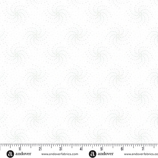 Simply Light Fog Orbital gray tonal cotton fabric yardage
