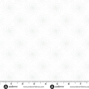 Simply Light Fog Orbital gray tonal cotton fabric yardage