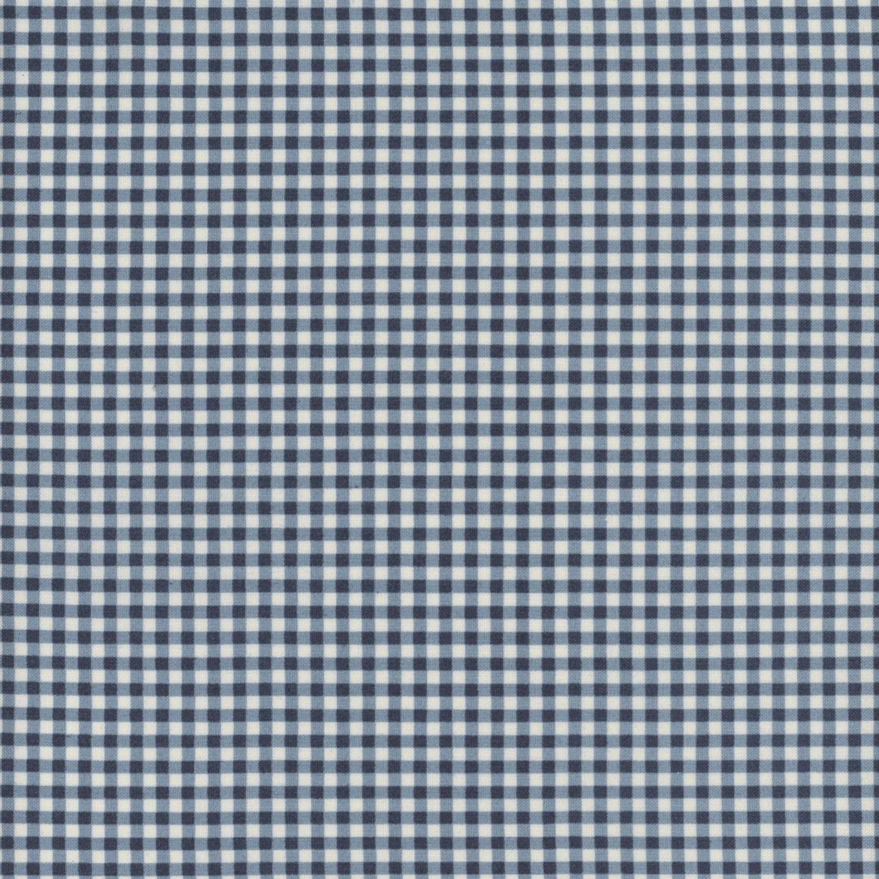 Cozy House Midnight Petite Gingham Fabric Yardage