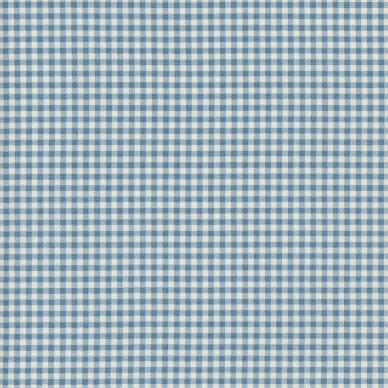 Cozy House Chambray Petite Gingham Fabric Yardage