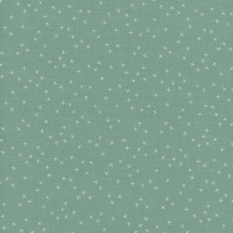 Crisscross Eucalyptus Fabric Yardage