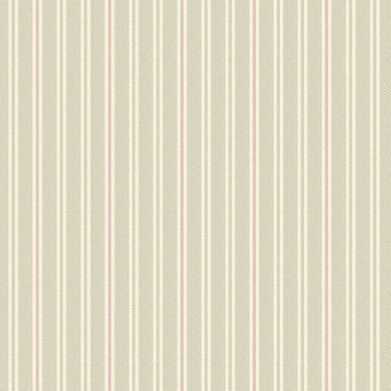 Quiltessential Double Stripe Rose Fabric Yardage