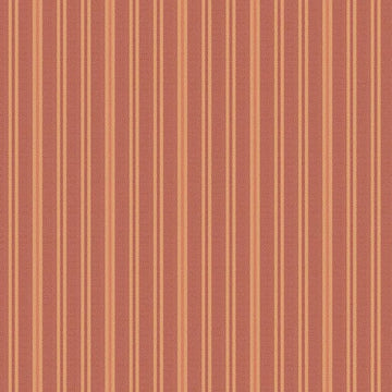 Quiltessential Double Stripe Terracotta Fabric Yardage