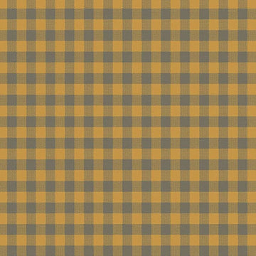 Quiltessential Gingham Turmeric Fabric Yardage